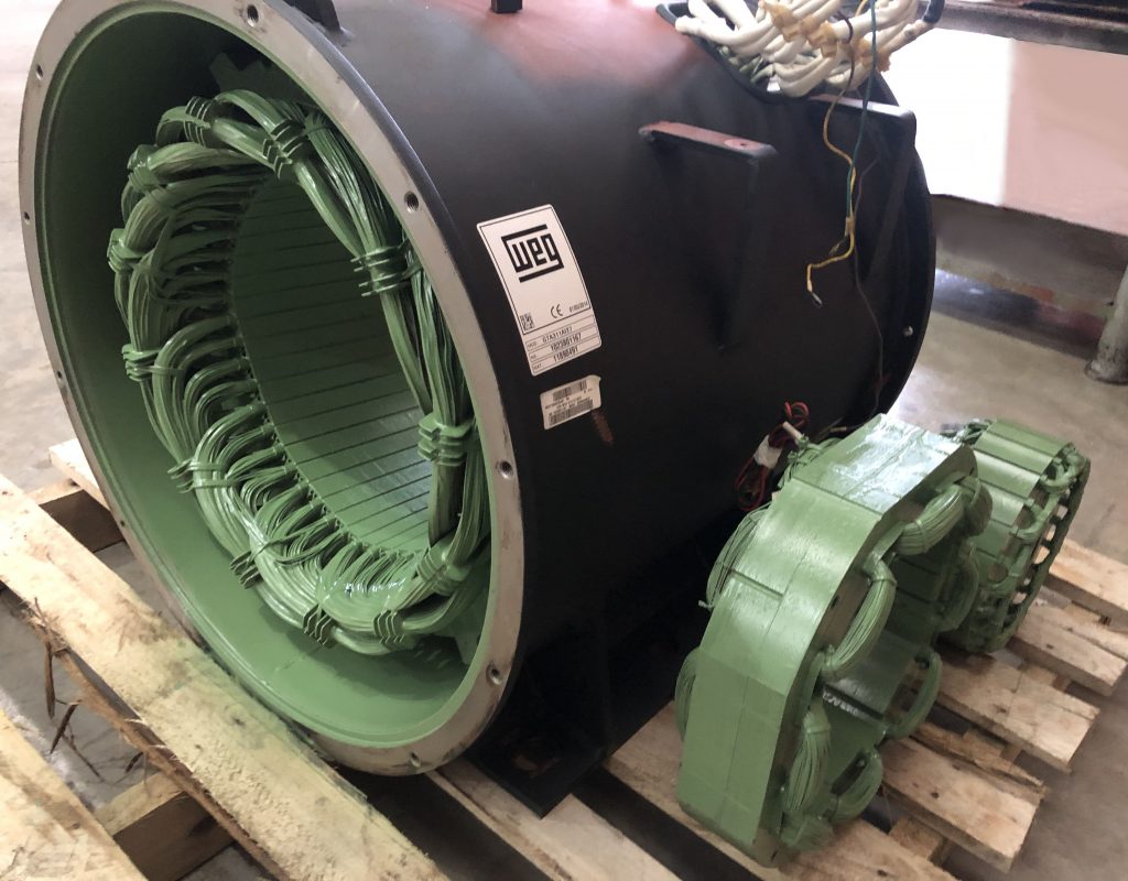 Manutenção em Alternadores de Geradores